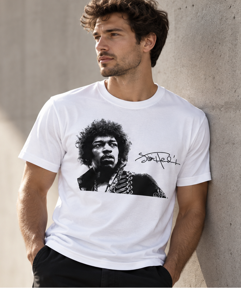 Jimmy Hendrix portrait tee